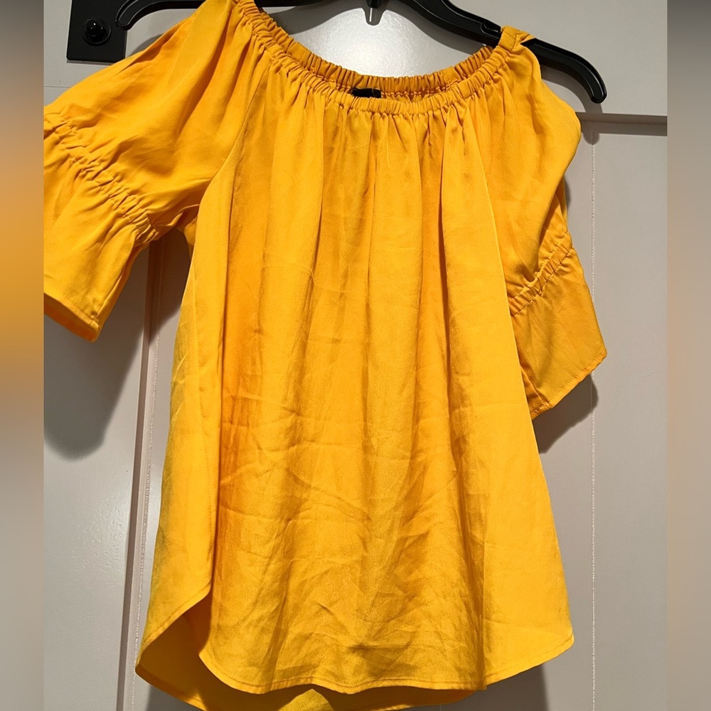 Ann Taylor Yellow Top